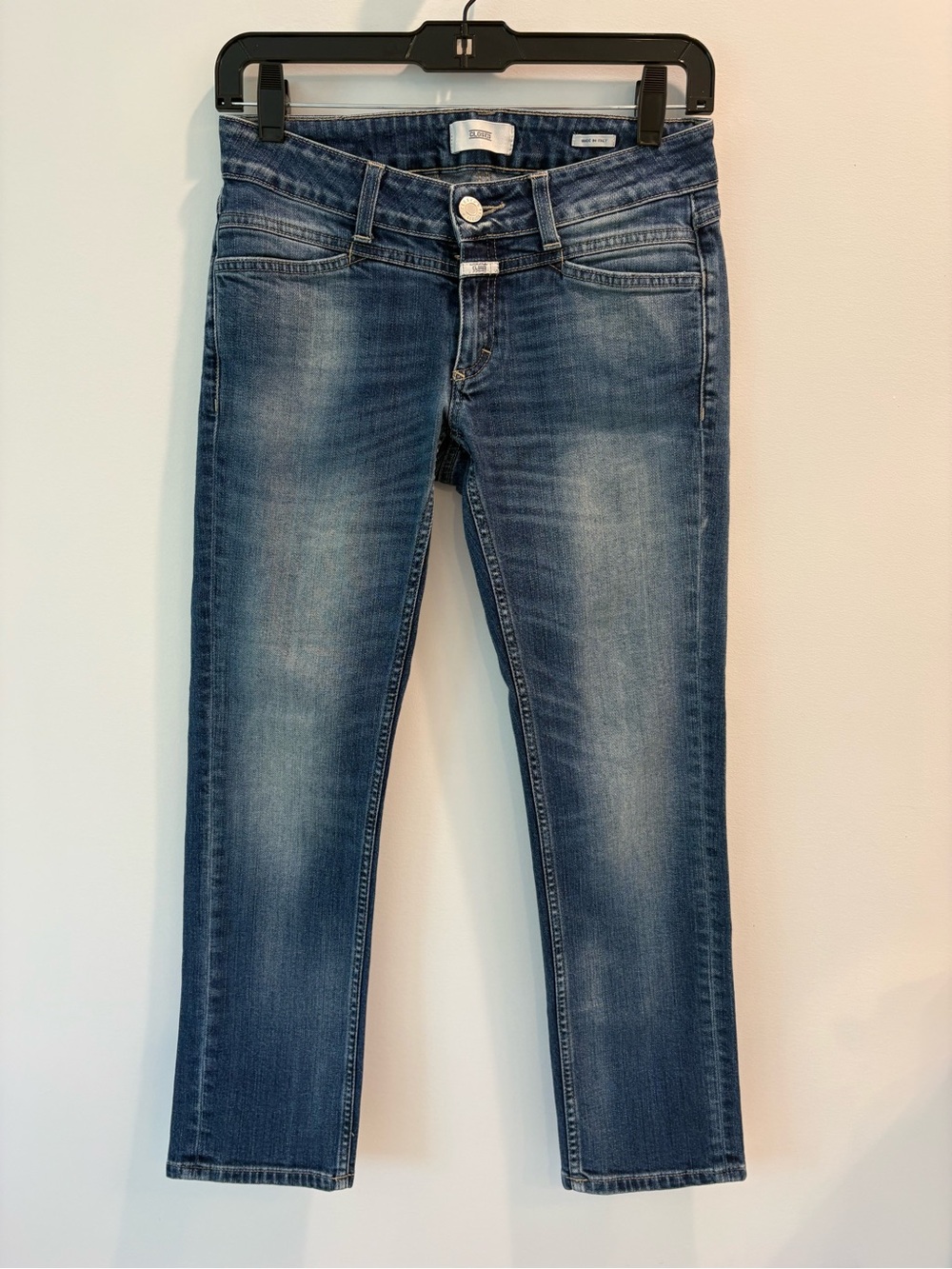 Closed Blue Cropped Slim “Starlet” Jeans size 26